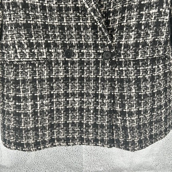 Anine Bing Madeleine Double Breasted Tweed Blazer - Picture 6 of 10